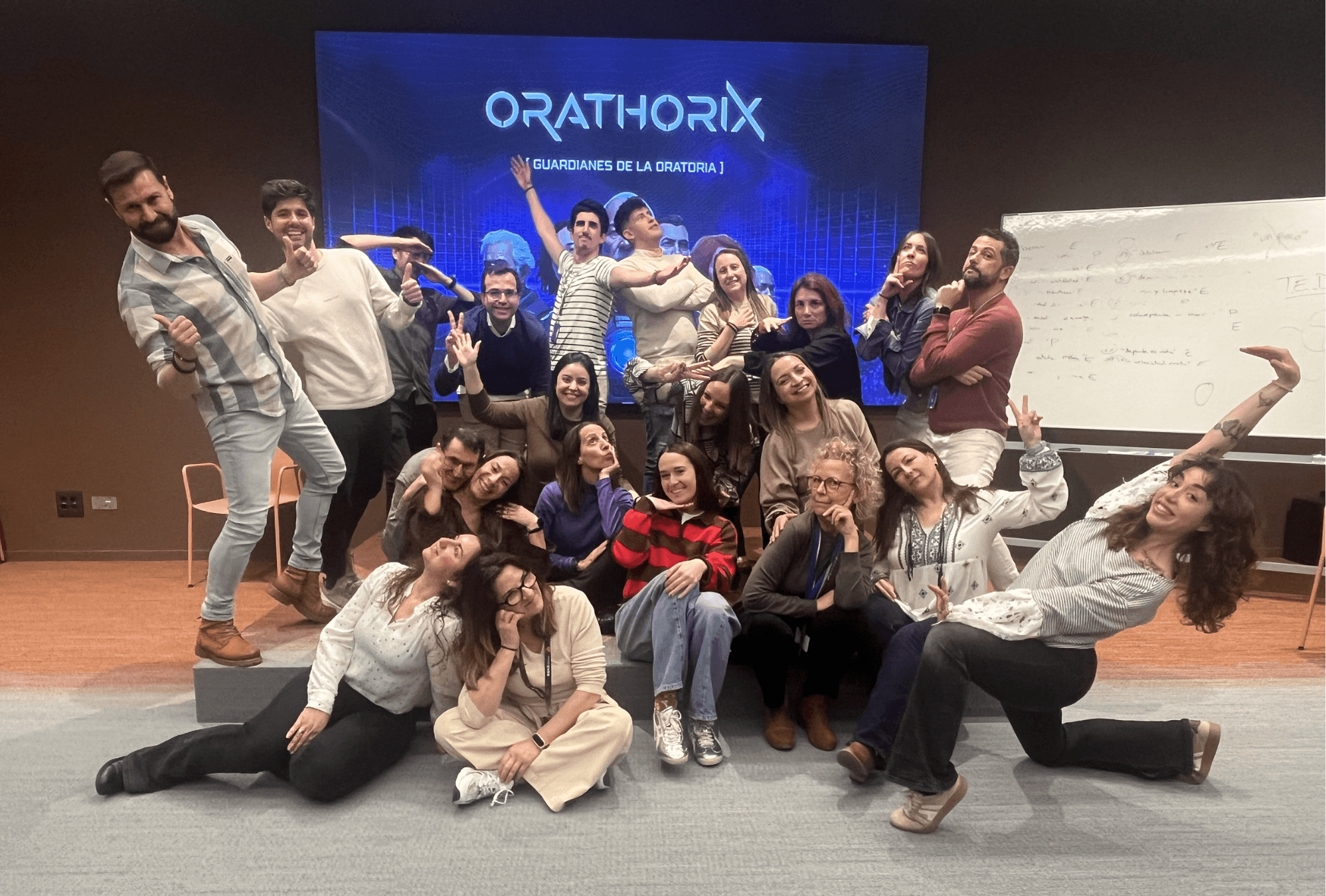Laboratoria: entrenamiento presencial de comunicación en grupo