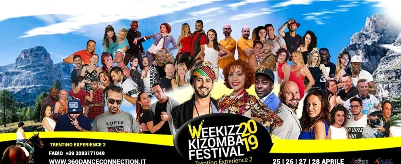 Cartel del Weekizz Kizomba Festival, Trentino